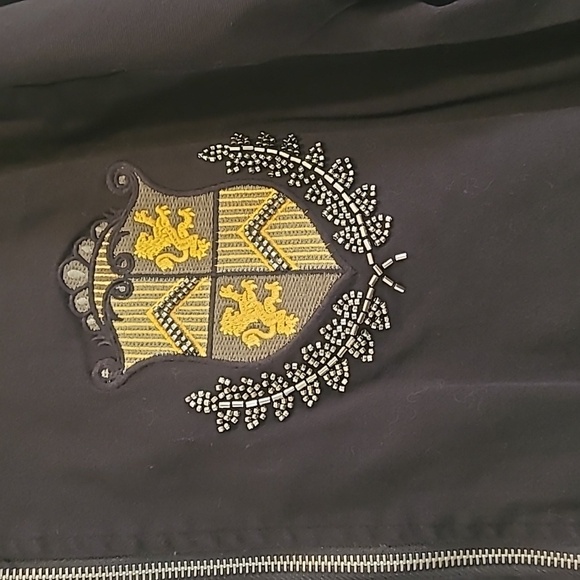 Torrid Black Bomber Military Jacket Size 4 (4X) - Picture 4 of 11